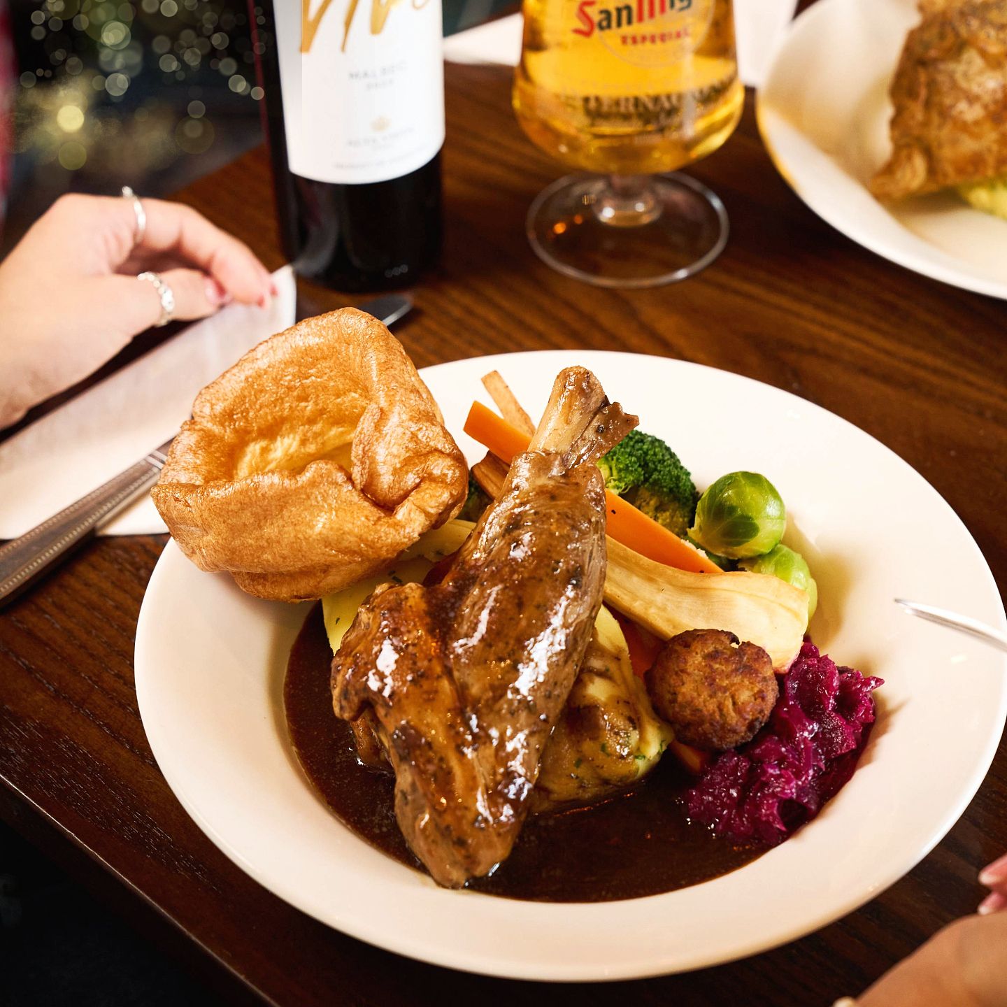 Christmas Day 2025 Lunch, Dinner & Dining at The Woolpack in Weston